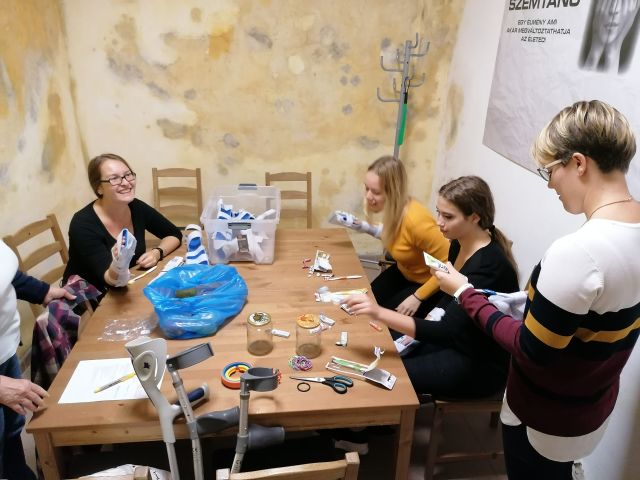 Nagycsoportos mozgásszervi szemléletformáló program egyik helyszíne a Szabadulós Pincében