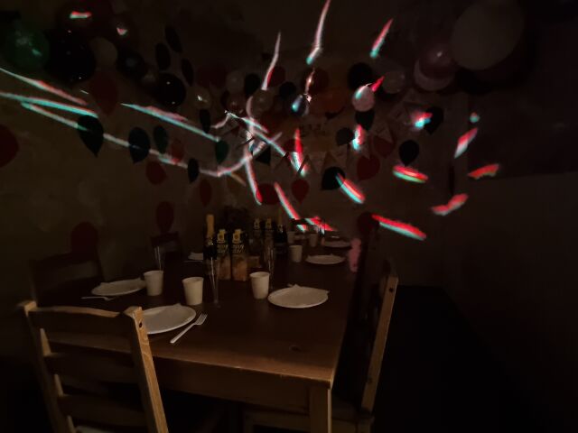 Disco fények a szülinaphoz