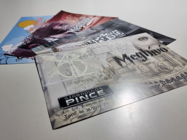 Szülinapi meghívó képek Szabadulós Pince